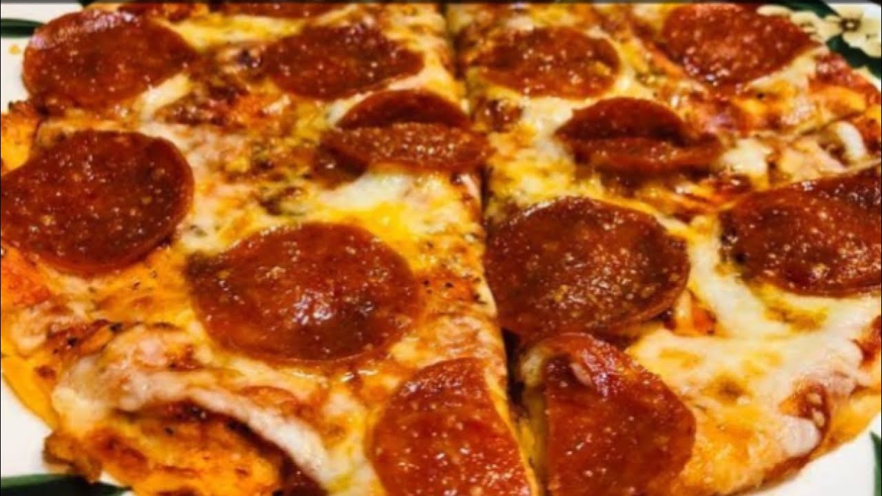 Low Carb: PEPPERONI DOUBLE TORTILLA PIZZA recipe