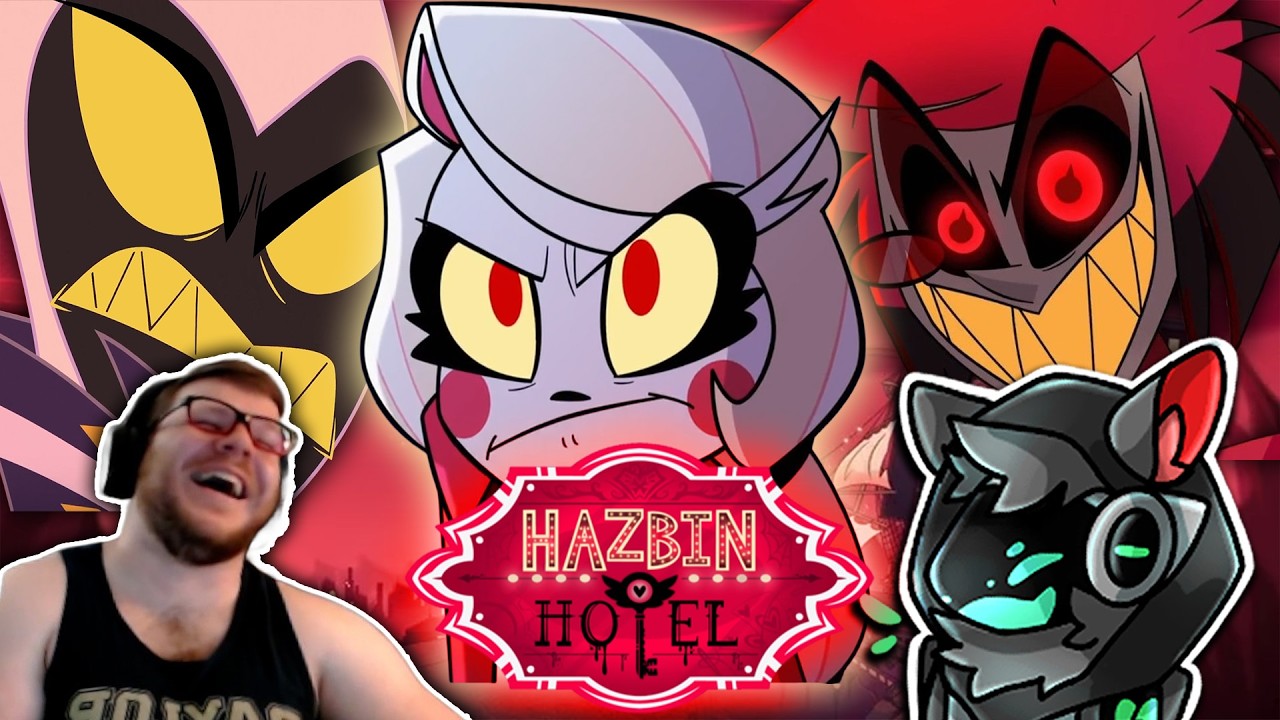 BINGE of Hazbin Hotel Season 1 | WATCH ALONG CREW REACTION