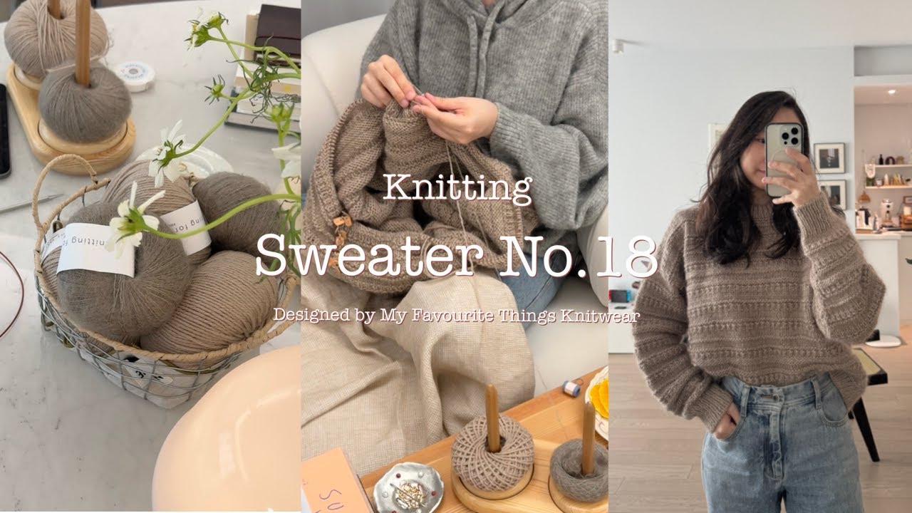 Knitting Sweater No.18 by My Favourite Things Knitwear · Project 17