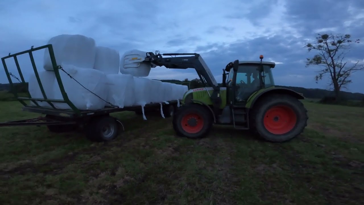 Claas Ares Tur Quicke 697 ATZ Dźwięk Silnika ! Sianokiszonka 2023 ! Byczek pięknie mruczy..