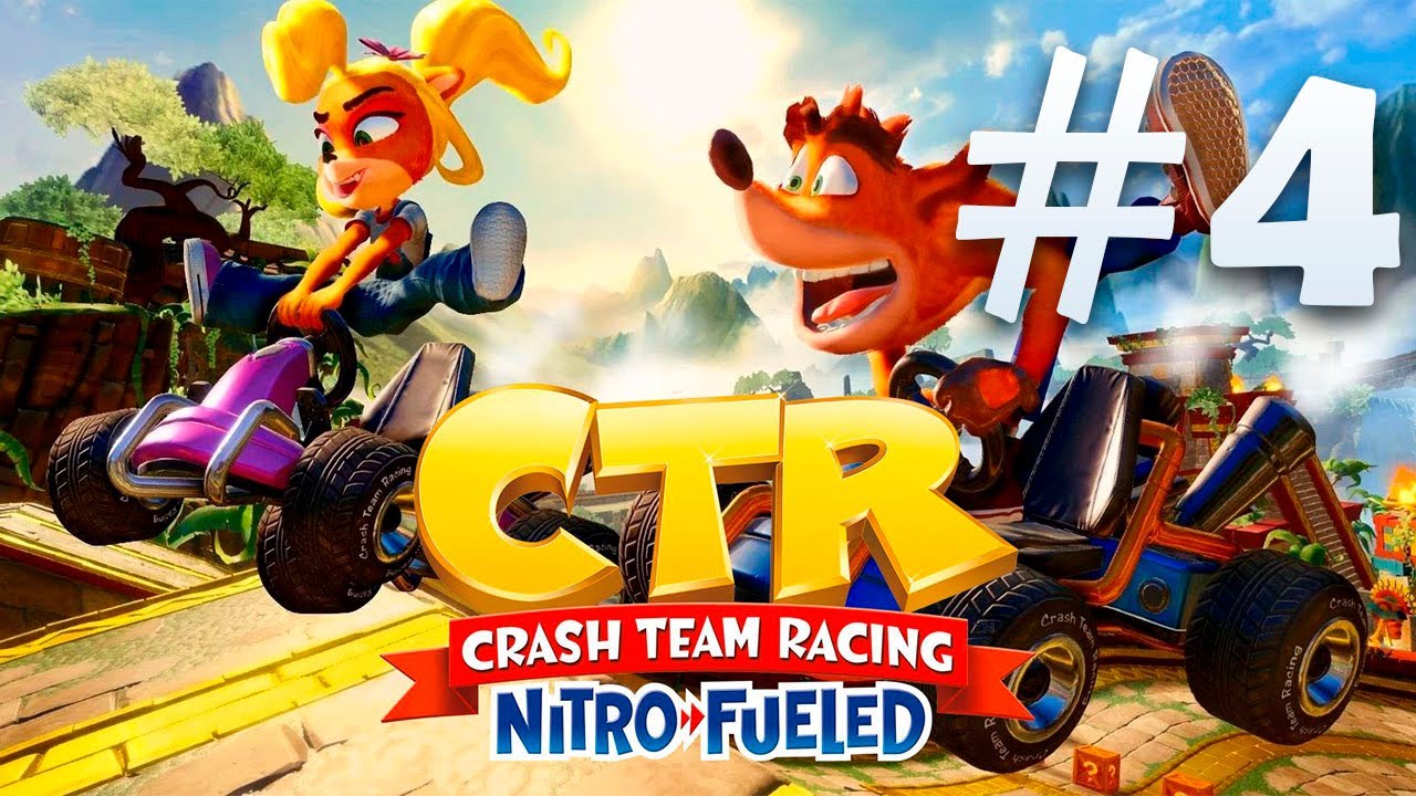 Прохождение Crash Team Racing Nitro-Fueled (XONE) #4 – Citadel City Area