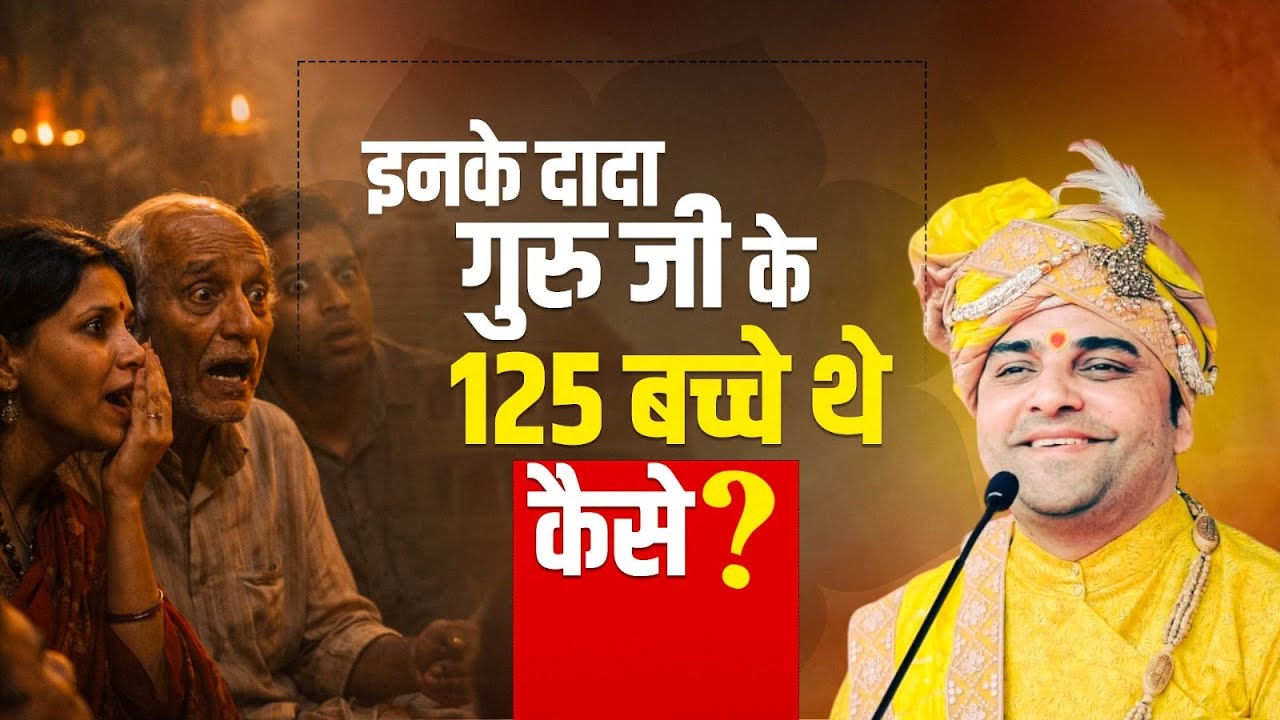 इनके दादा गुरु जी के 125 बच्चे थे कैसे  #inspiration #balaji