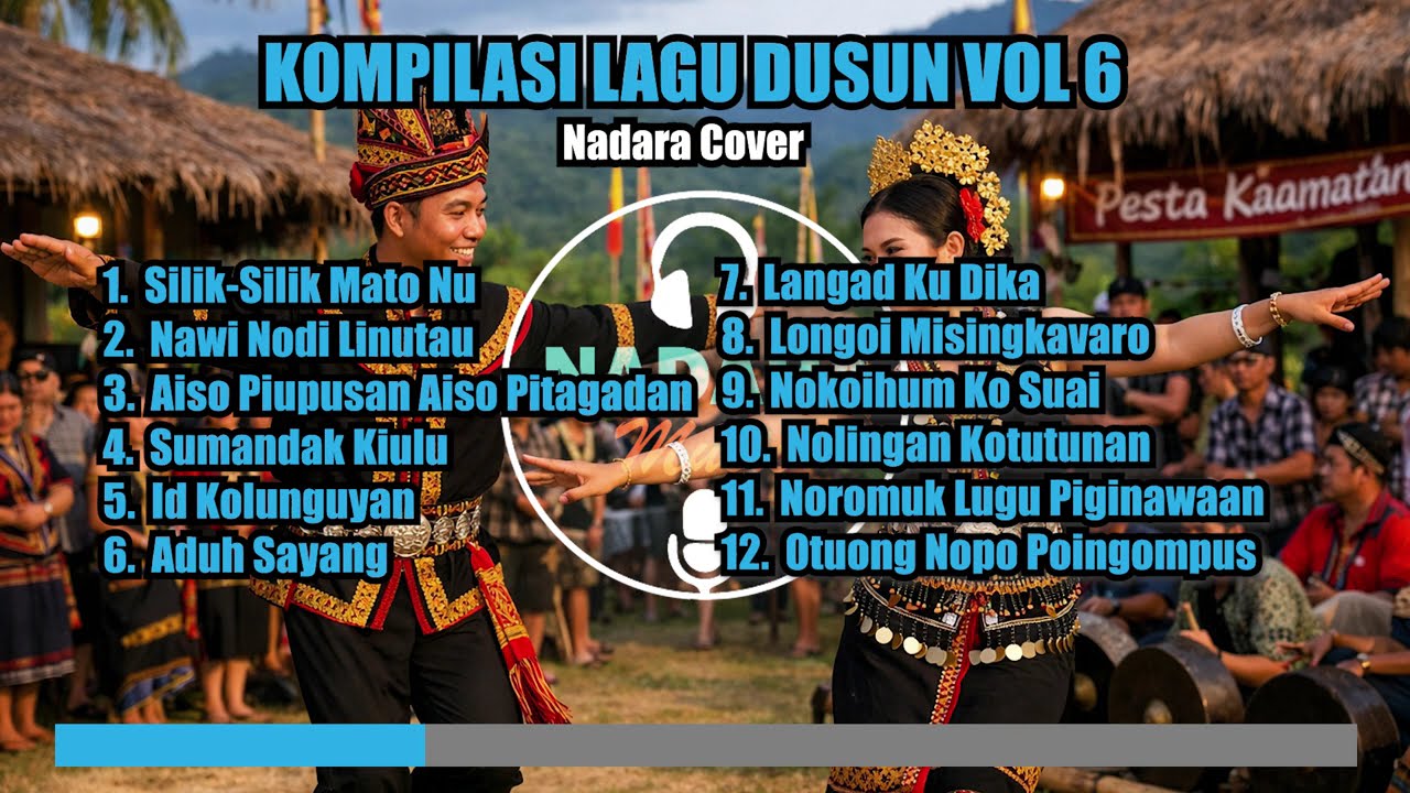 Vol 6 |  Kompilasi Lagu Sabahan Cover By Nadara
