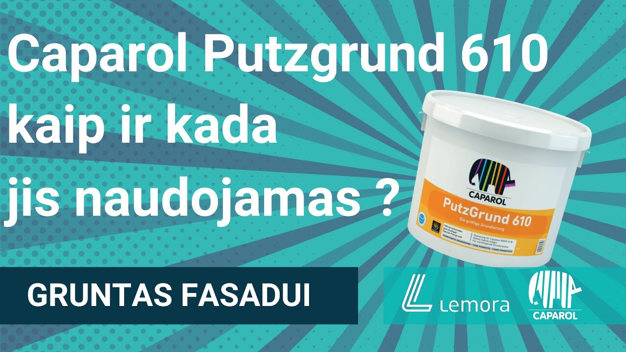 Kodėl reikalingas gruntas prieš dedant struktūrinį tinką ant fasado?