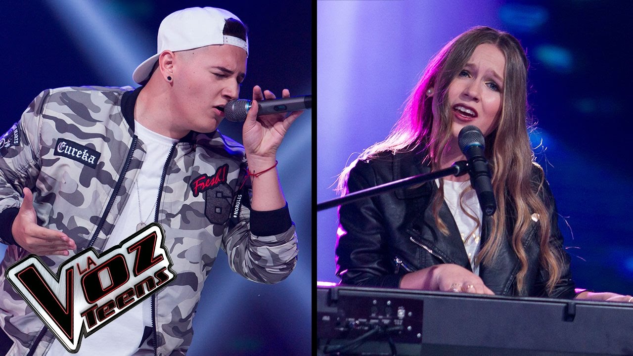 Nikki canta ‘Volverte a ver’ y Kryan canta ‘Le hace falta un beso’ | Súper Batallas | La Voz Teens