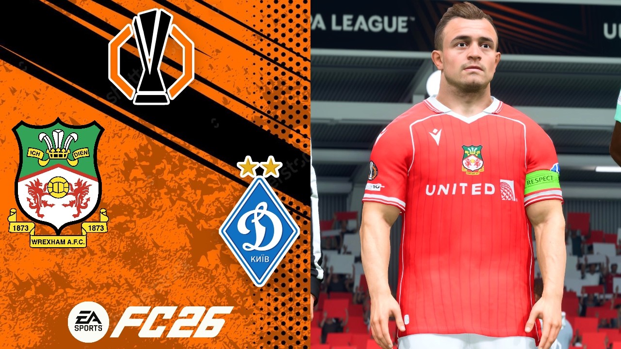 A NERVY SECOND LEG | FC 26 Wrexham Career Mode S2EP56: Dynamo Kyiv | UEFA Europa League