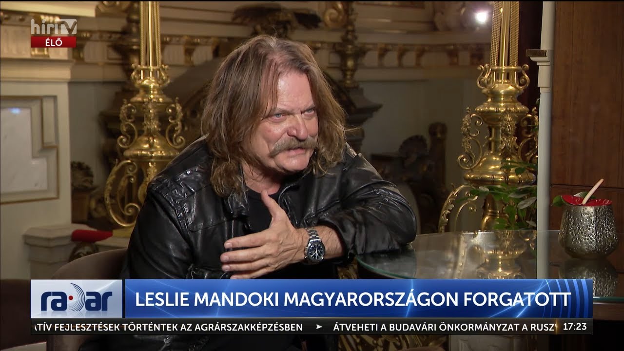 Radar - Leslie Mandoki Magyarországon forgatott (2024-10-22) - HÍR TV