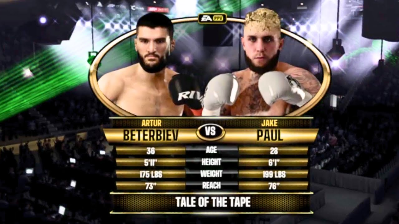 Artur Beterbiev vs Jake Paul FULL FIGHT | Fight Night Forever AI Simulation Gameplay (CPU vs CPU)