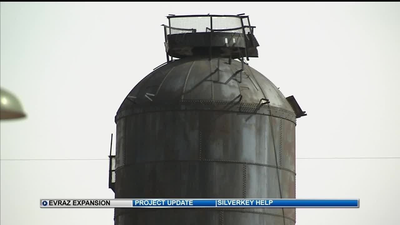 Evraz has plans to build a new steel mill in the Steel City.