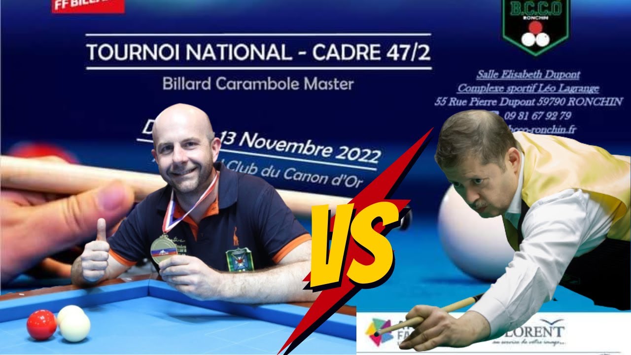ZOPPI vs DJOUBRI I BILLARD 1 I RONCHIN 47/2 - 1/2 FINALES [250]