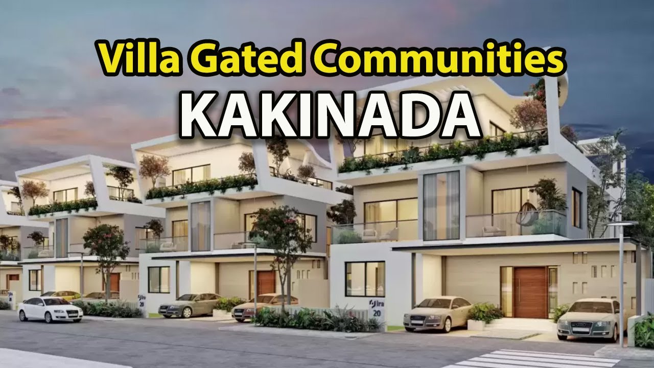 Villa Gated Community with Luxury Villa Plots For | Top Amenities in Kakinada Near Rayudupalem👌