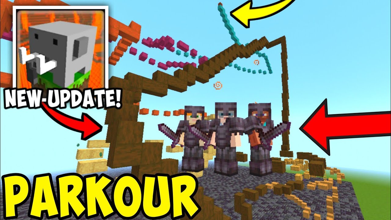 Craftsman Multiplayer Parkour Gameplay In Craftsman | Craftsman building craft