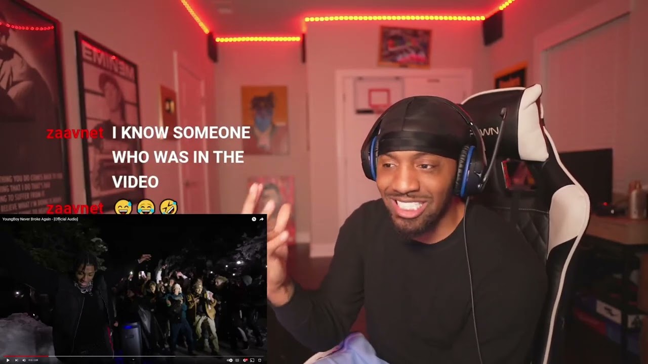 YoungBoy Never Broke Again - Black | NolifeShaq Reaction