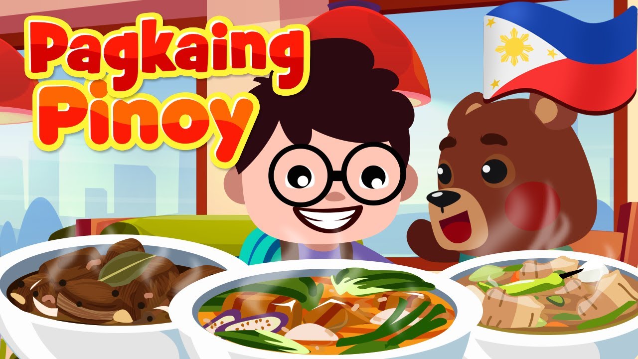 Pagkaing Pinoy | Flexy Bear Original Awiting Pambata Nursery Rhymes