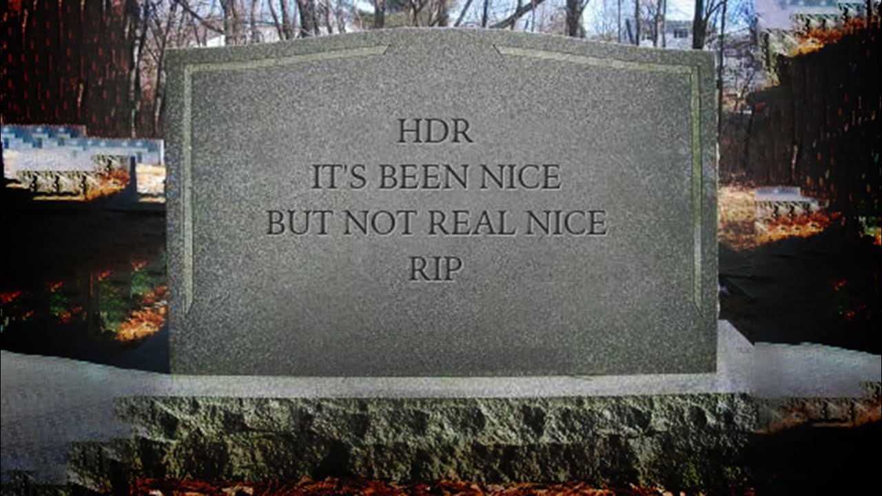 Is HDR DEAD? An Aurora HDR Video