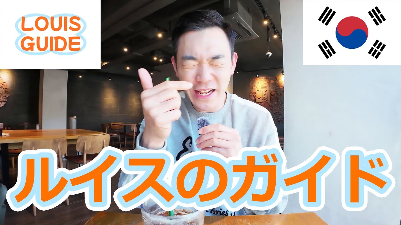 ルイスのガイド！いよいよ始まります！！【韓国人日本語】