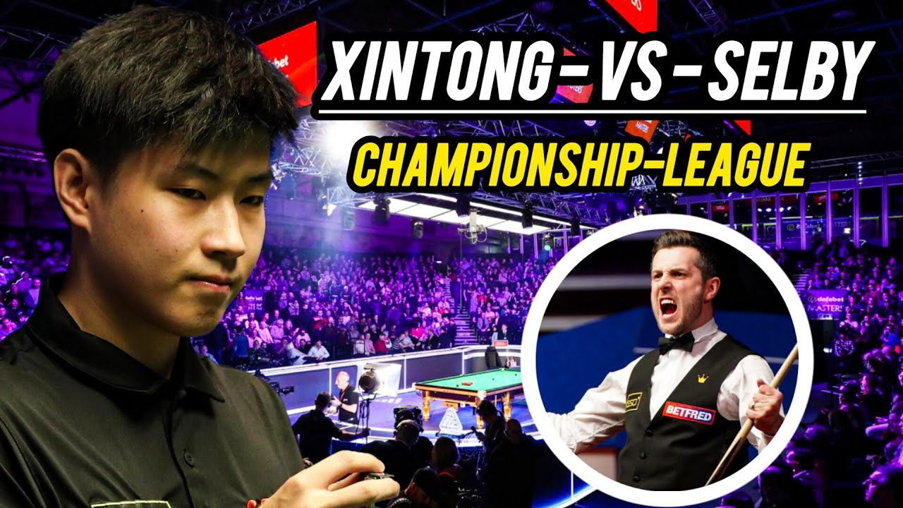 Master vs Legend | Mark Selby Vs Zhao Xintong -  Championship League Snooker!