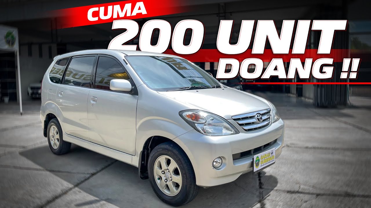 AVANZA PALING LANGKA: AVANZA S 1.3 2005 AUTOMATIC
