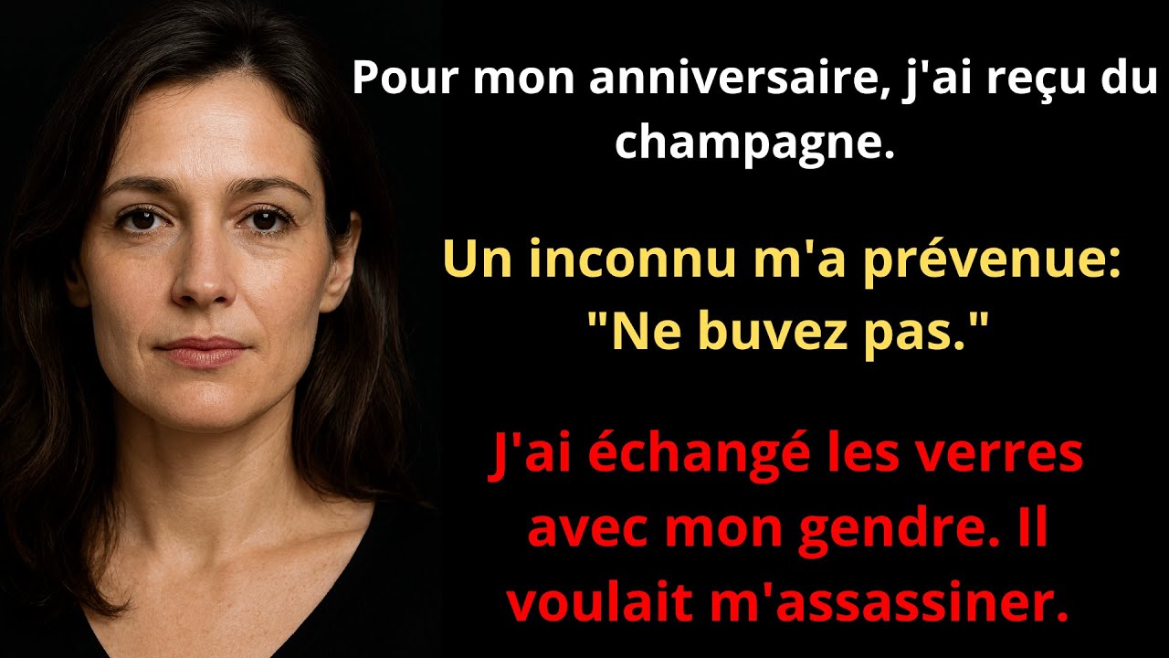 Elle a échangé nos verres... et c'est là que mon mari s'est effondré en hurlant...
