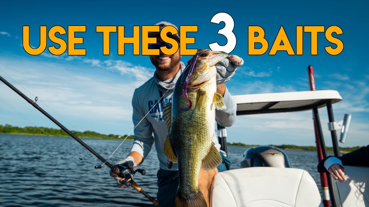 BASS FISHING SUMMERTIME & FALL WITH THESE 3 BAITS JIGGS LANDING BASS FISHING FLORIDA