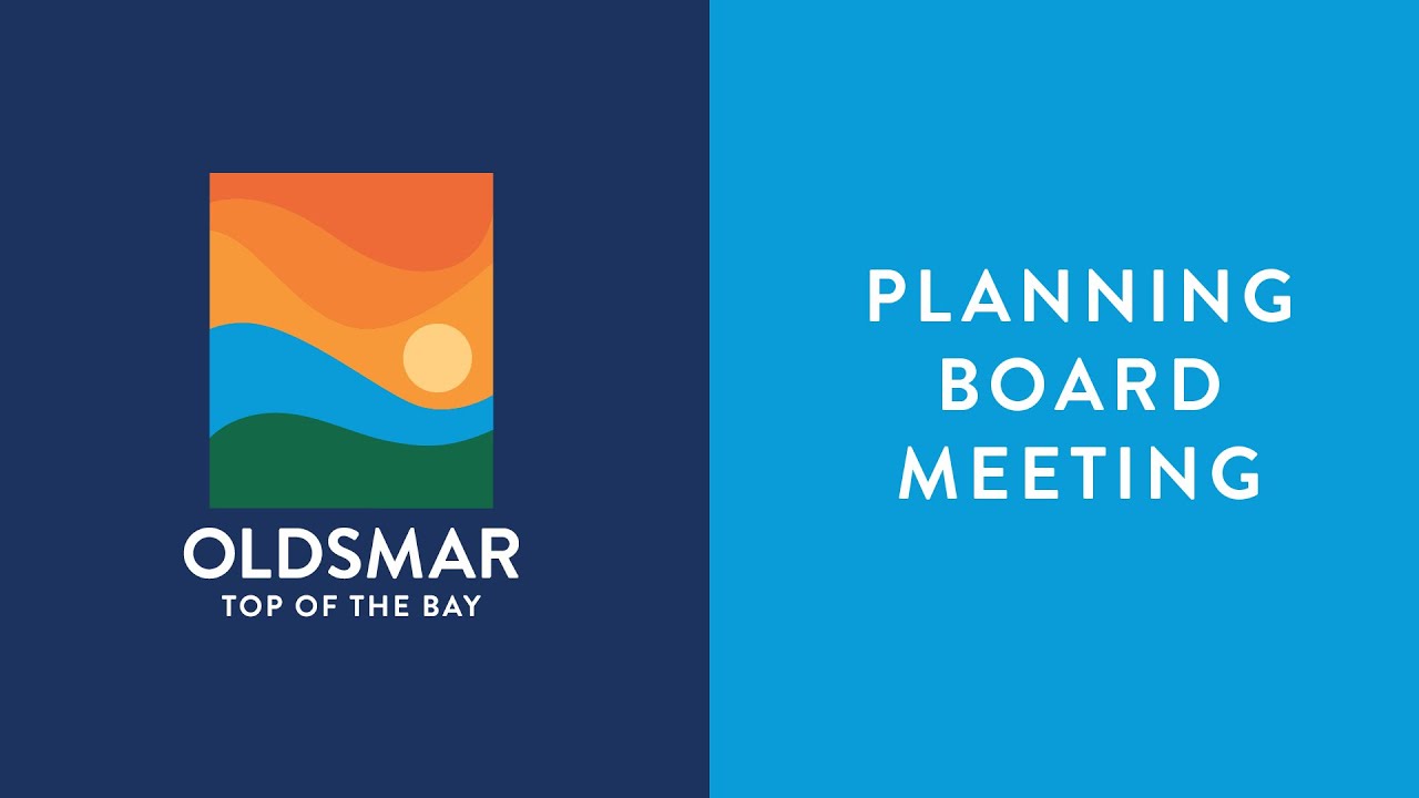 City of Oldsmar Planning Board Meeting, 12/10/25