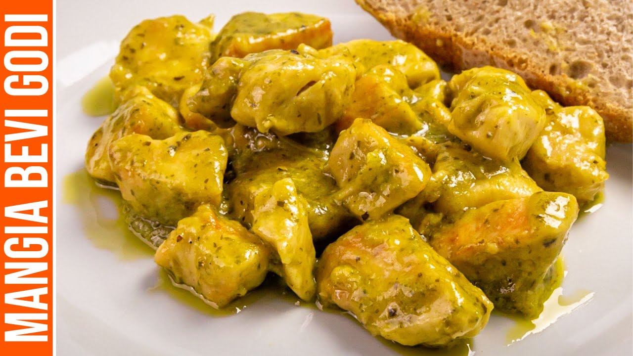 BOCCONCINI DI POLLO AL PESTO