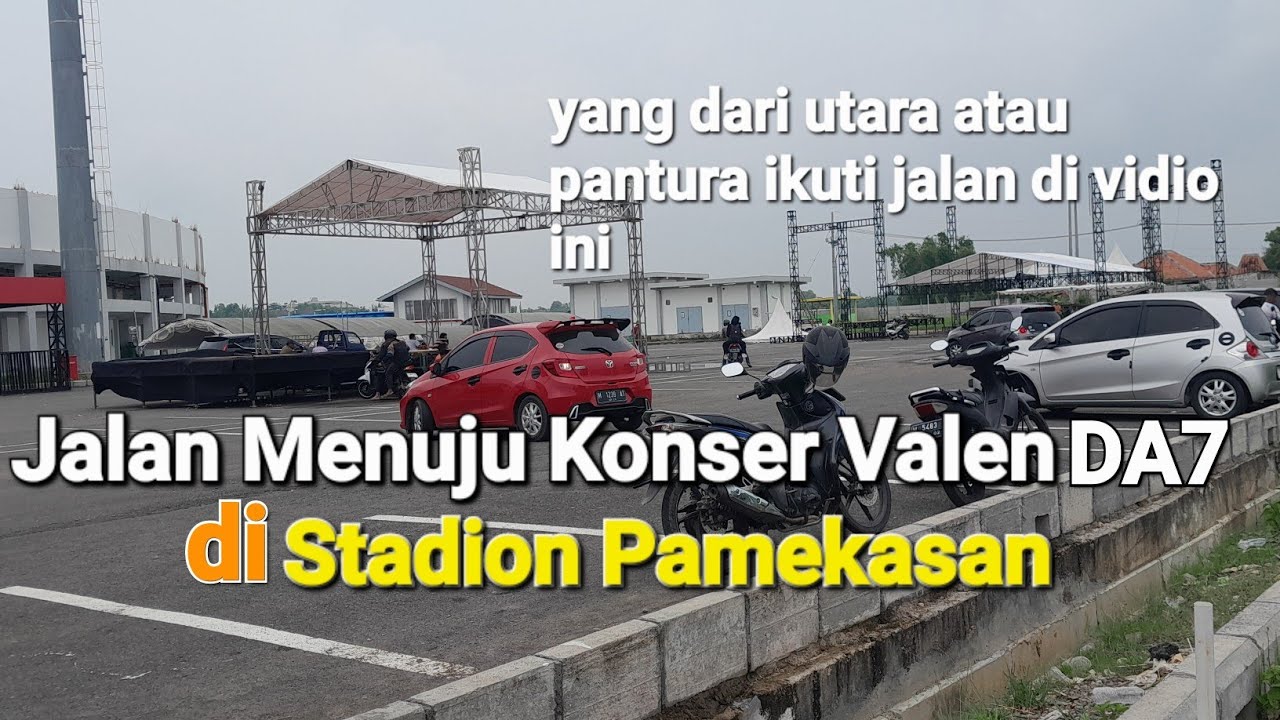 Lokasi konser valen da7 di pamekasan dari arah utara atau dari arah kota pamekasan