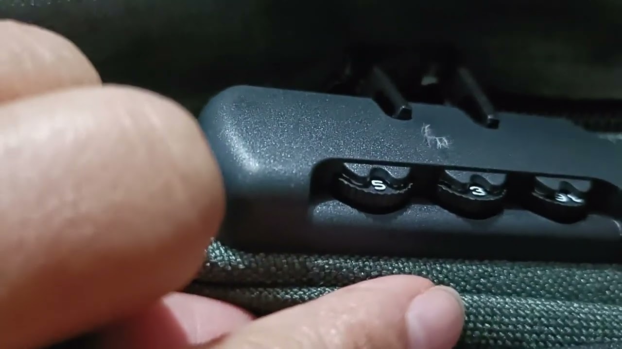 ¡Se me olvidó la clave de mi mochila antirrobo!!! Quiero cambiar de CLAVE (Solución)