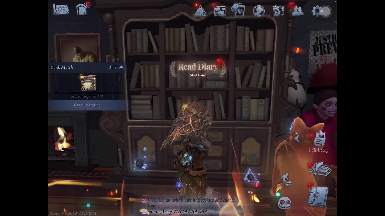 7PM RANK MATCH | IDENTITY V | 3.8.2026