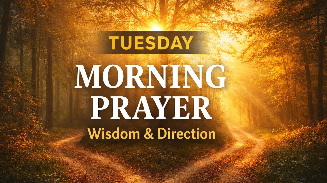 Tuesday Morning Prayer for Wisdom and Direction | Start Your Day with God’s Guidance