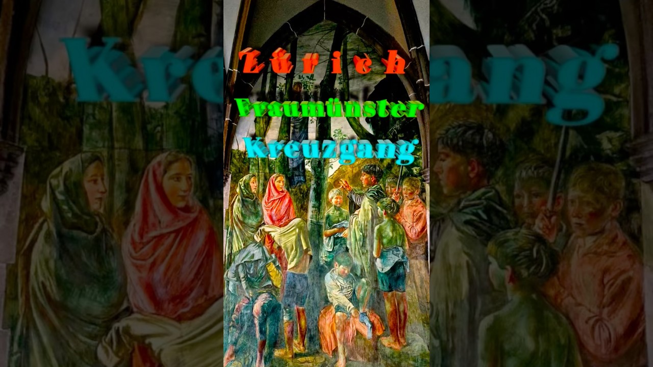 Цюрих. Фраумюнстер. Клуатр. 