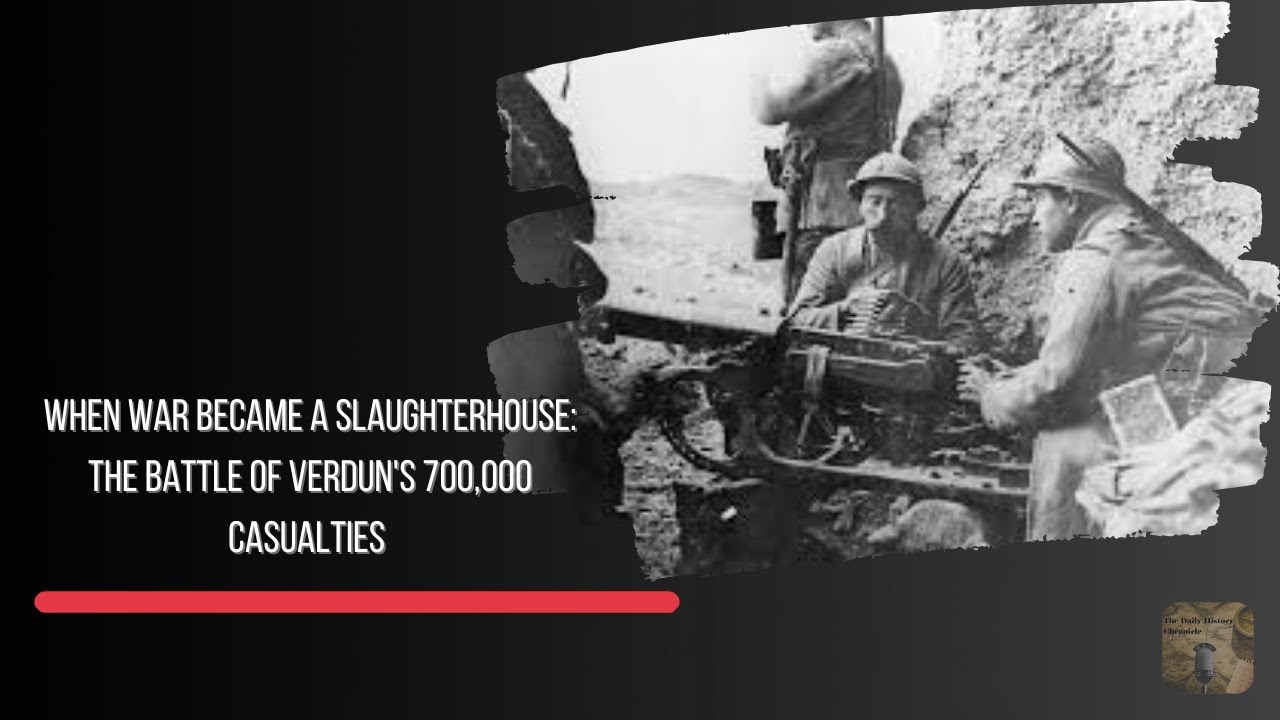 February 21, 1916: When War Became a Slaughterhouse: The Battle of Verdun's 700,000 Casualties