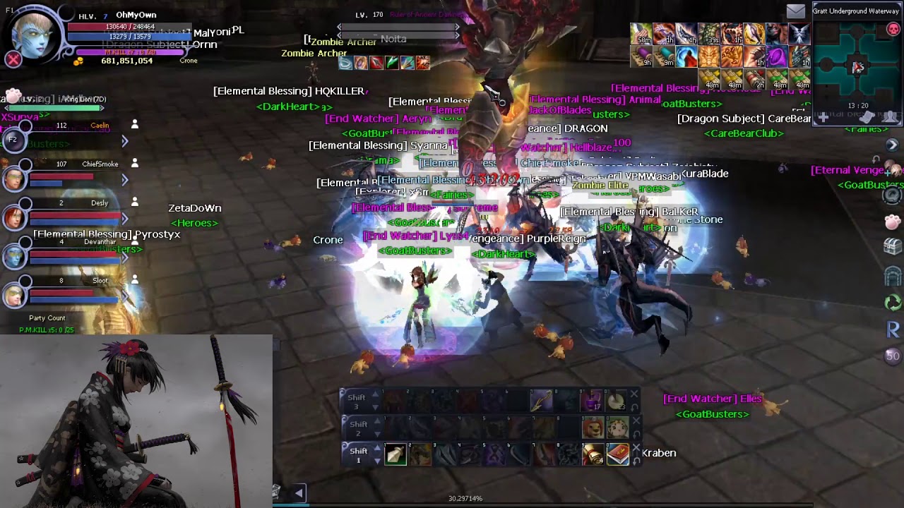 Rohan Eternal Vengeance Boss Ruler 『 Dragon Knight 』 Full VIT