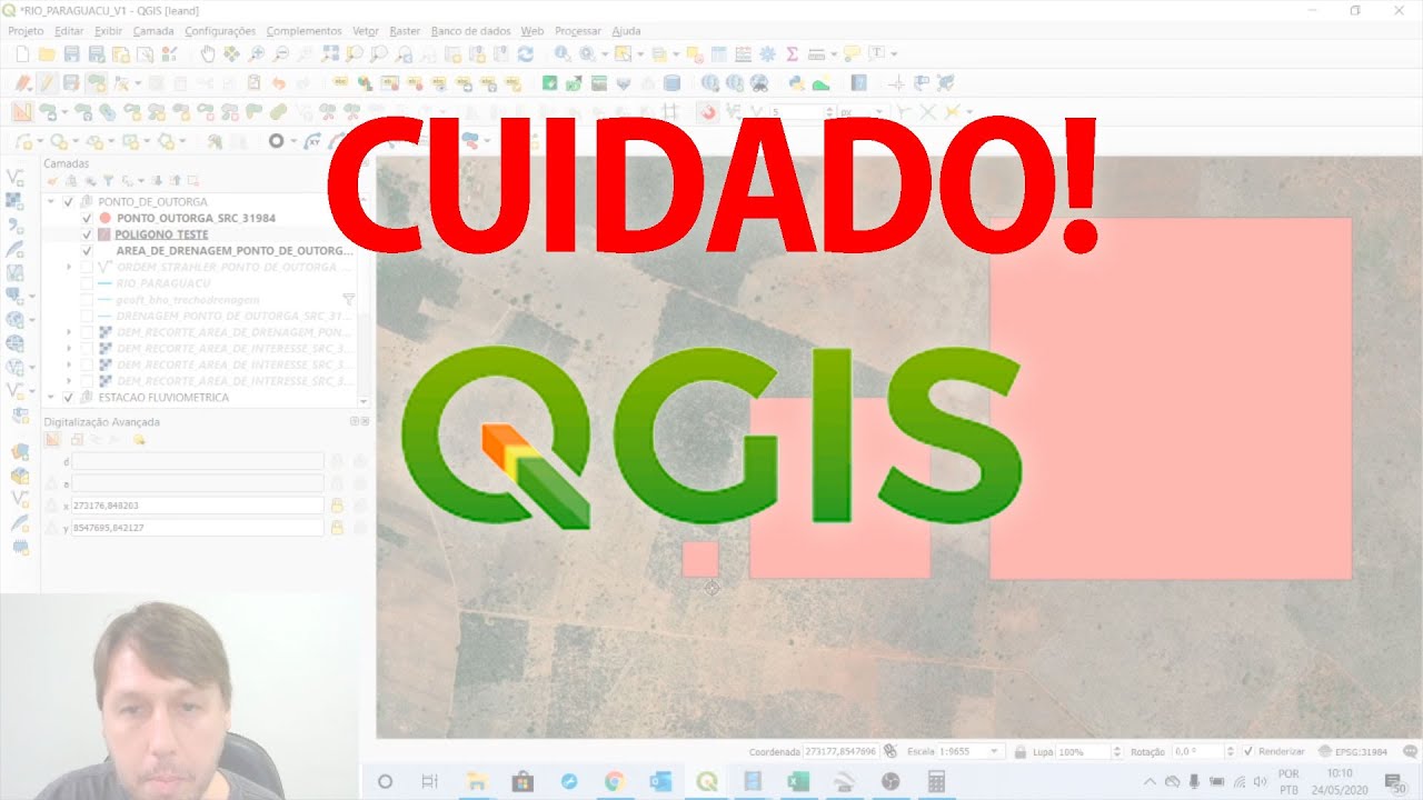 CUIDADO!! VOCÊ PODE ESTAR CALCULANDO ÁREAS E COMPRIMENTOS DE FORMA ERRADA NO QGIS!!