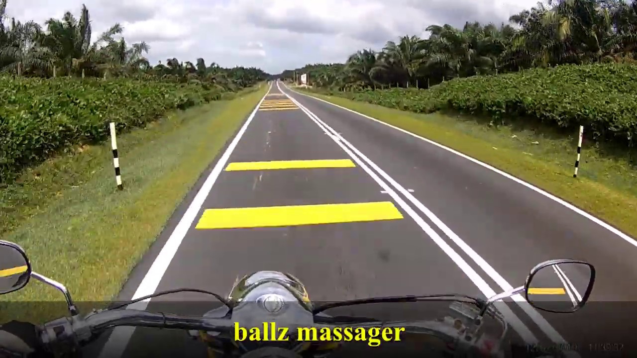Solo motorcycle ride from Desaru to Simpang Renggam