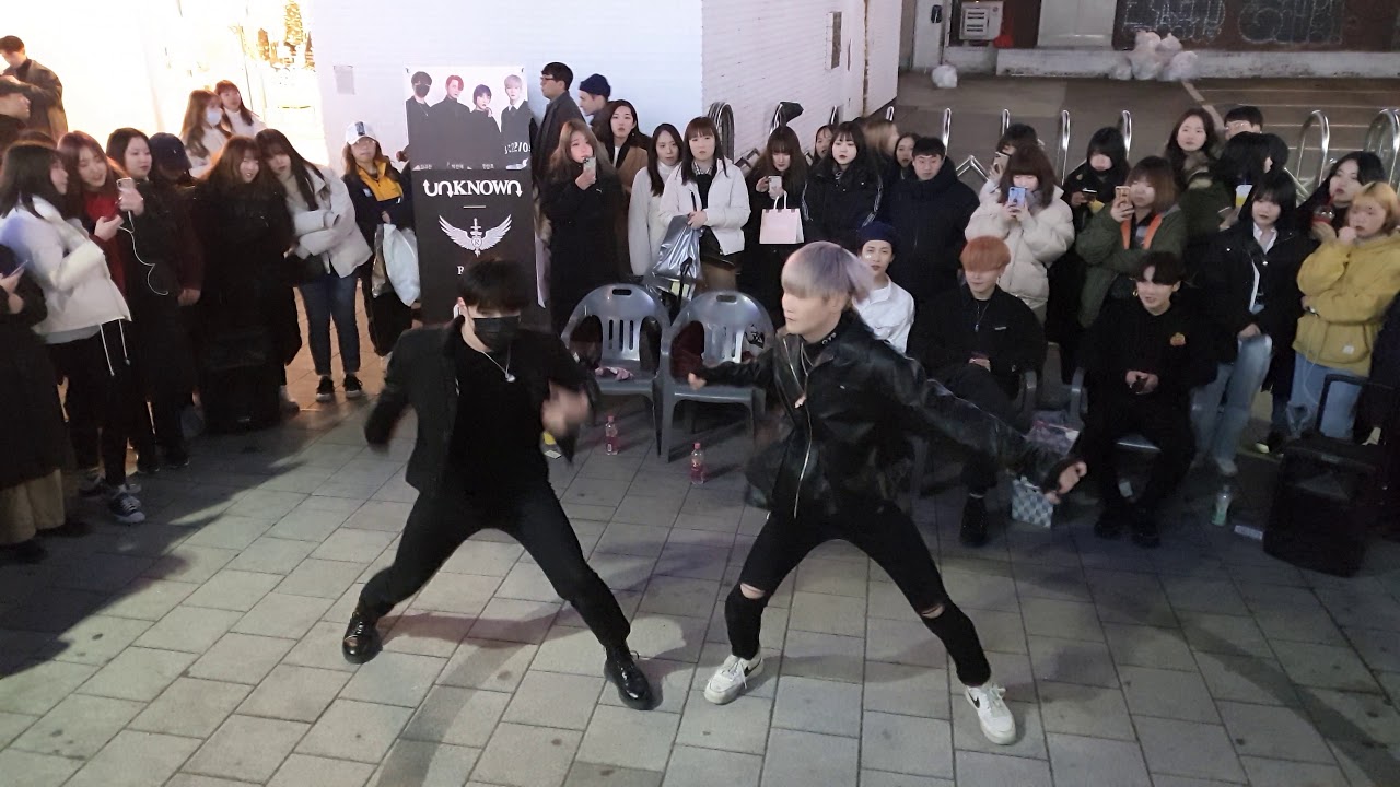 언노운(Unknown_Kingdoms)/ 울고 싶지 않아(Don't Wanna Cry) - SEVENTEEN(세븐틴) 20200104 홍대버스킹