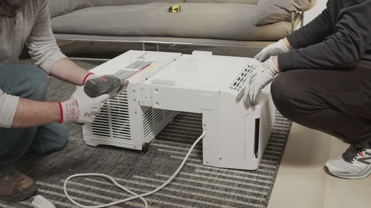 GE Profile&trade; ClearView&trade; Window Air Conditioner Installation