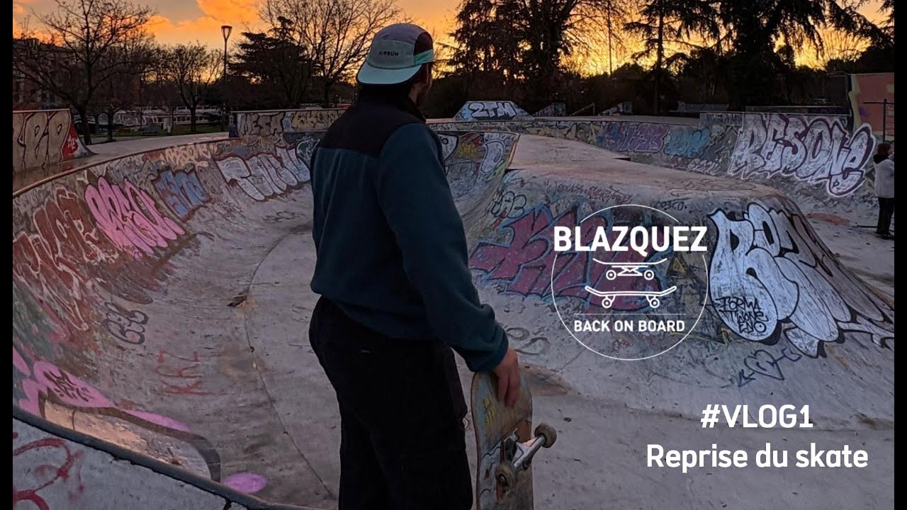 #VLOG1 // Reprise du skate après 5 ans, que reste-t-il ? 🛹
