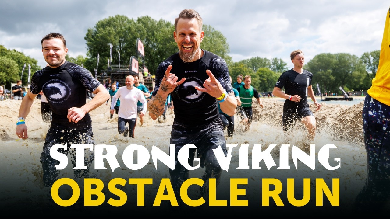 This is the Strong Viking Obstacle Run!