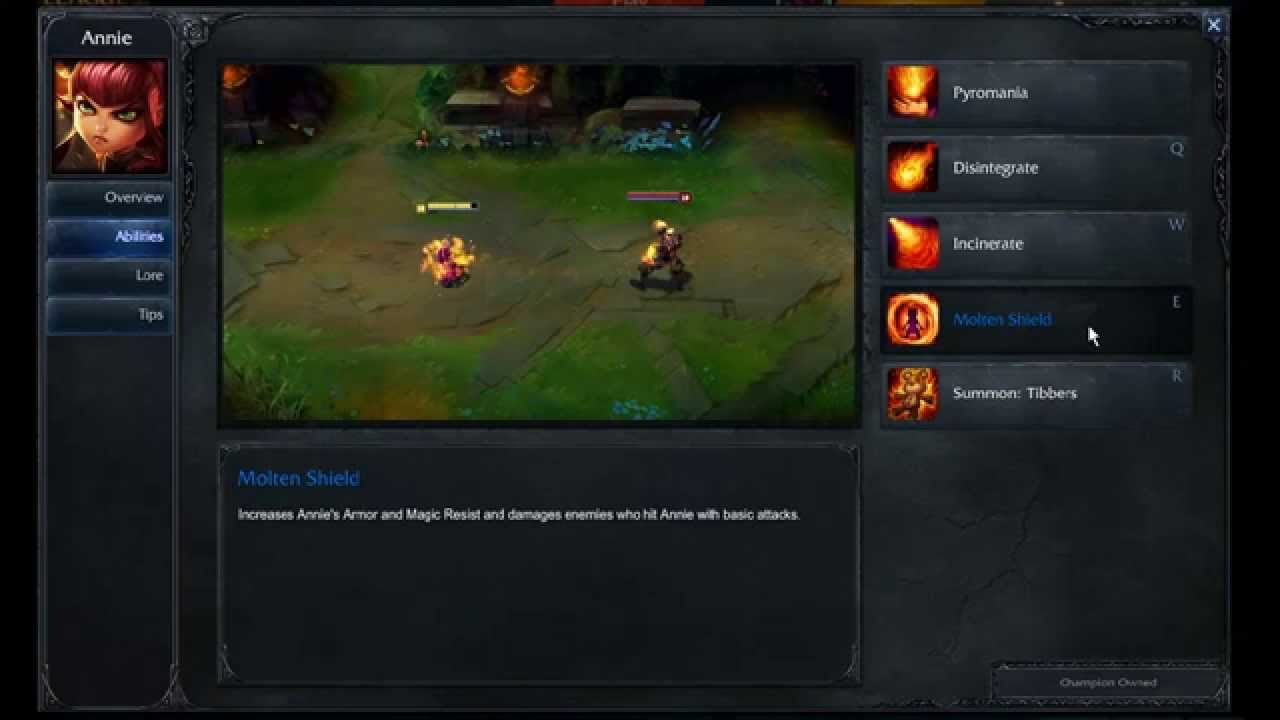 Annie abilities - League of Legends