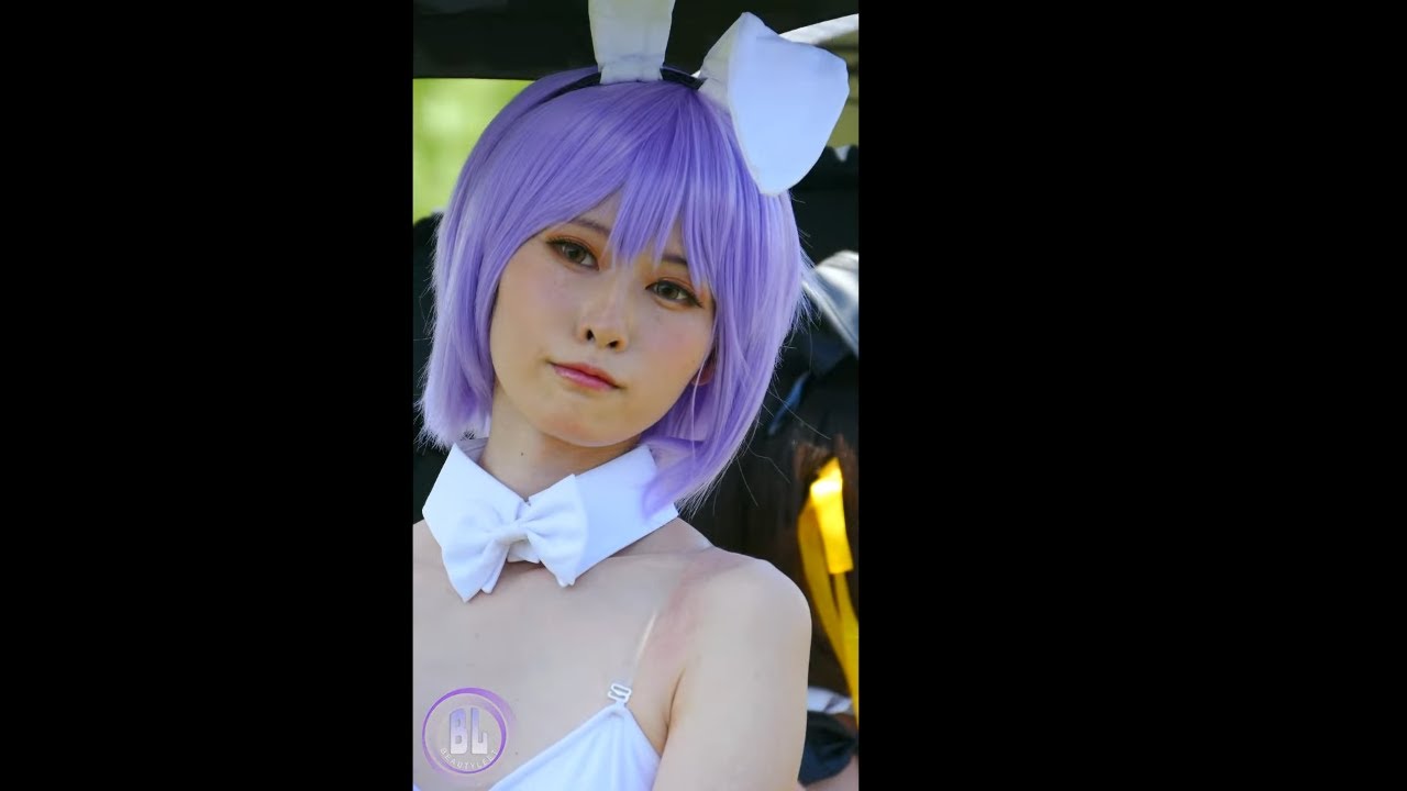 [Mobile] White Swimsuit Bunny Cosplay Comiket 94コミケット コスプレ レイヤー c94  コミケ