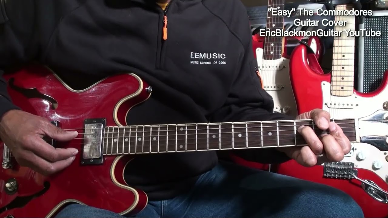 EASY The Commodores Guitar Cover - FULL TUTORIAL AVAILABLE @EricBlackmonGuitar