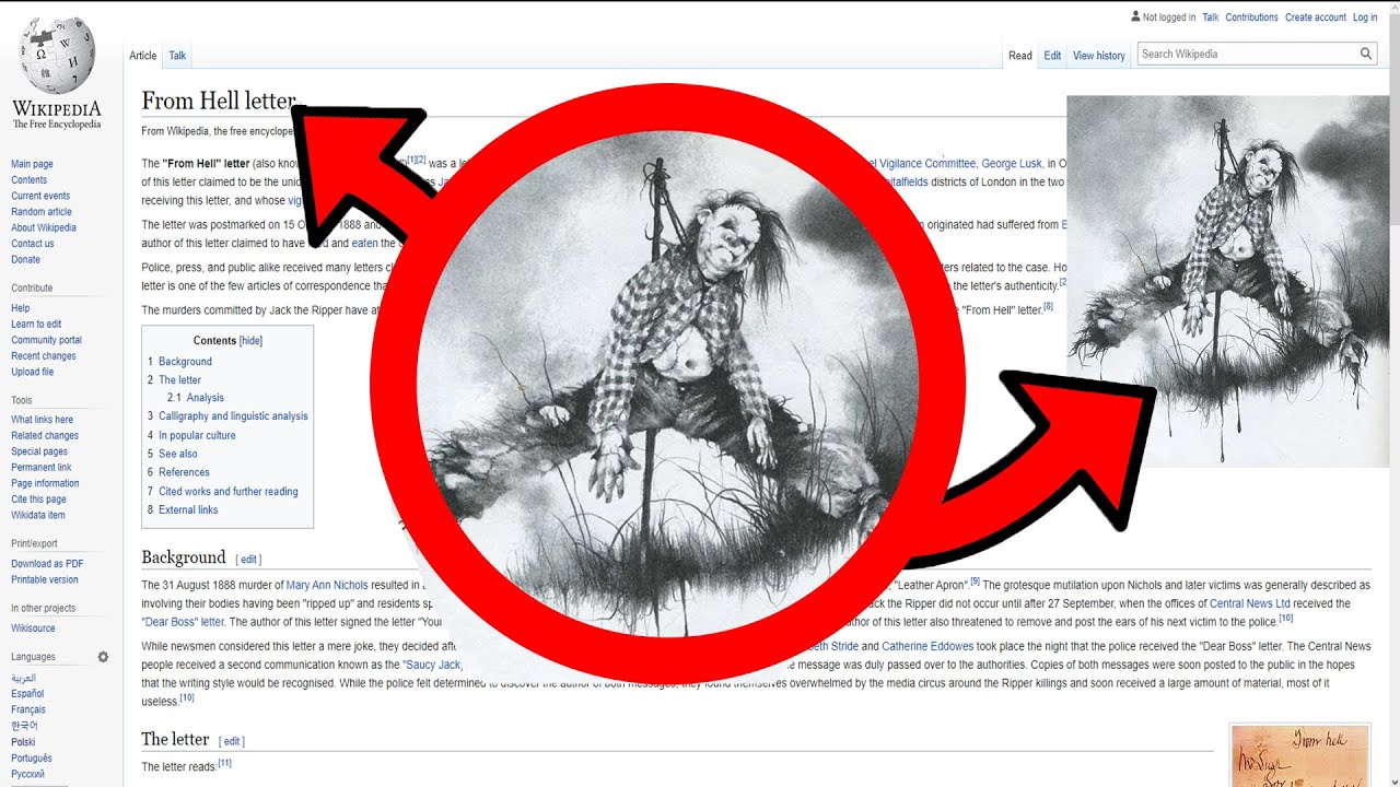 PRZERAŻAJĄCE STRONY WIKIPEDII