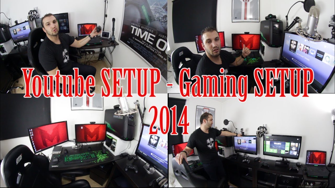 Youtube SETUP  - Gaming SETUP 2014