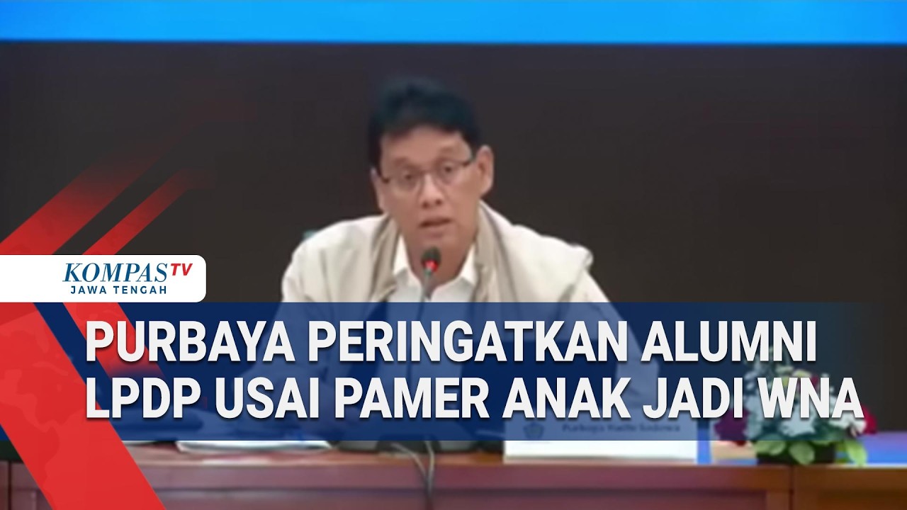 Peringatan Purbaya ke Alumni LPDP Viral, Roy Cs Perbaiki Gugatan Kasus Ijazah Jokowi - ULASAN PAGI