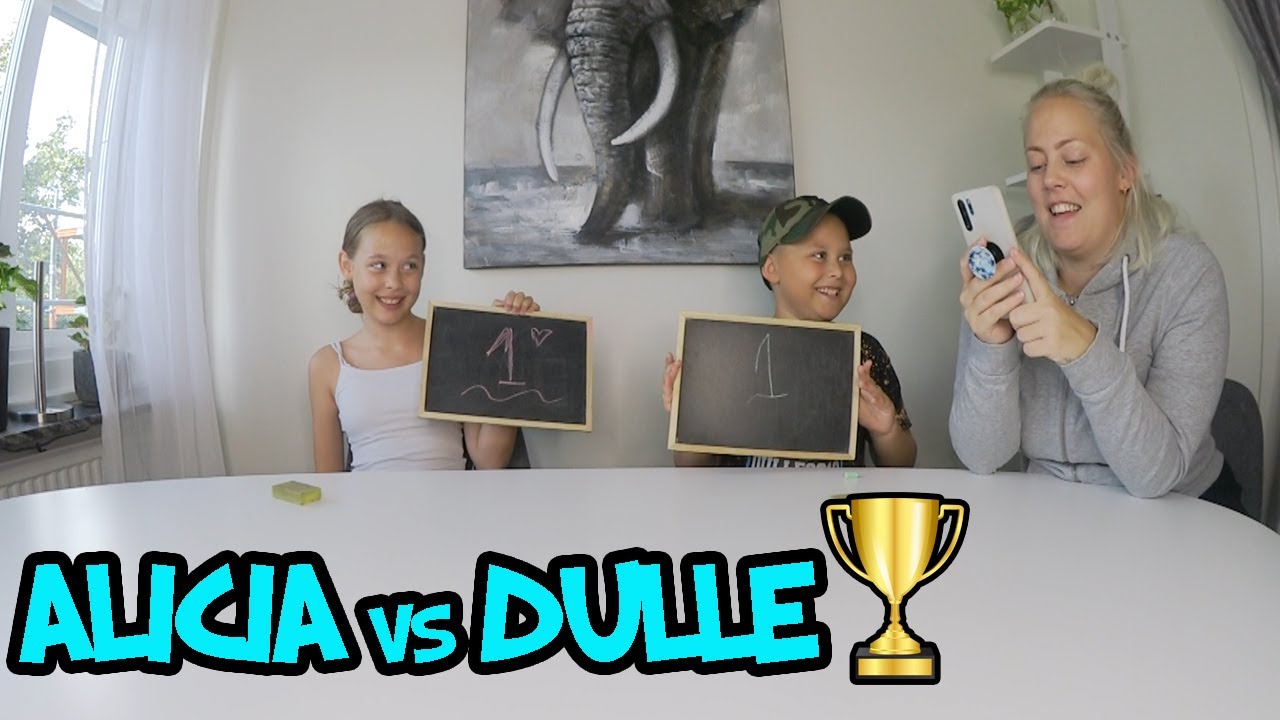 VEM VET MEST ALICIA vs DULLE | CHALLENGE