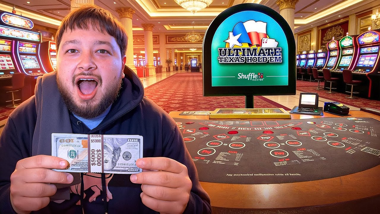 Testing Our Luck At Ultimate Texas Holdem!