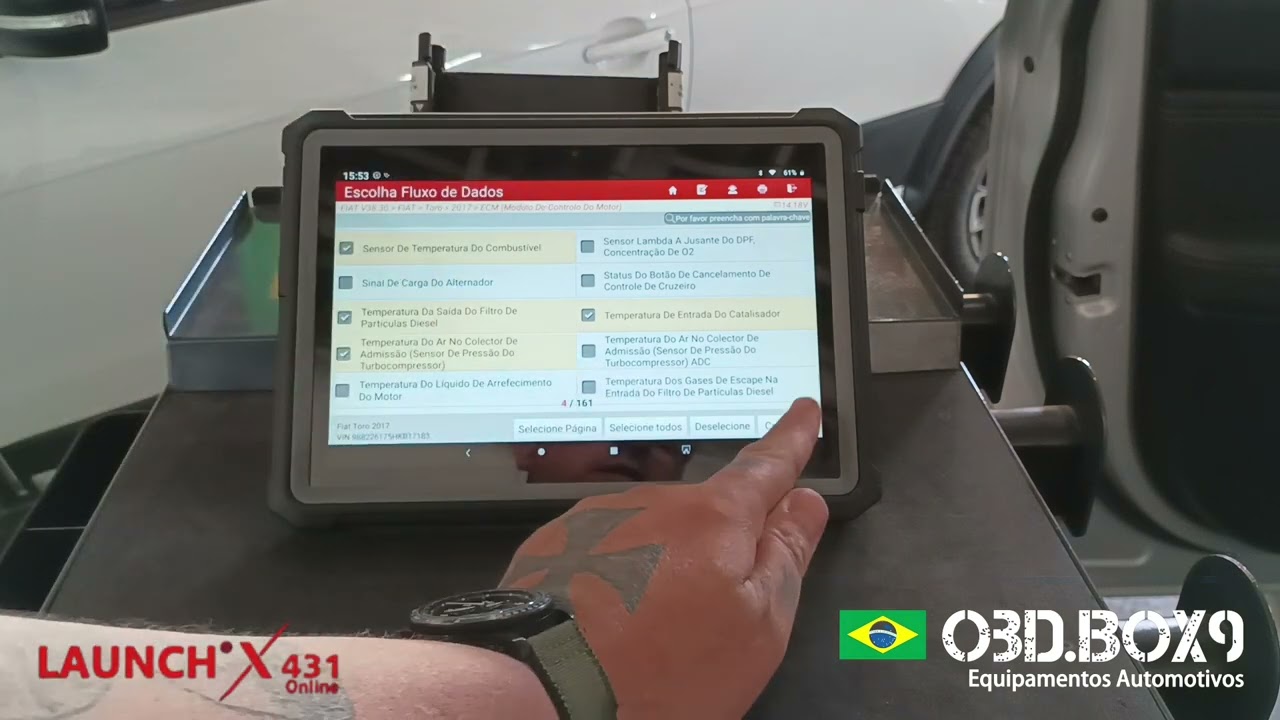 Apresentação do Launch X431 Pro 5