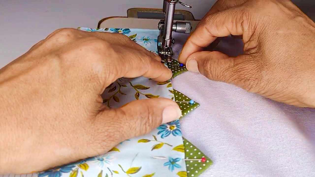 Barrado RETALHO Pequeno GASTANDO POUCO Jeito de Costurar Pano de Prato Costura Criativa Tutorial