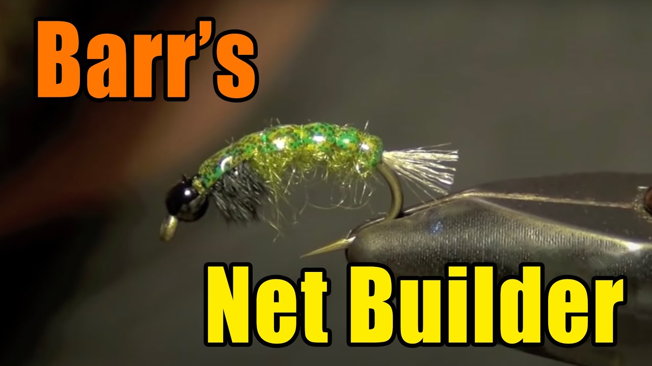 Beadhead Net Builder Caddis Larva Fly Tying - John Barr Fly Pattern